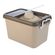 10kg Rice Storage Box Grain Cereal Dispenser Kitchen Food Organizer Container Bekas Beras