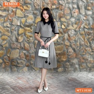 BEMINE antique German design dress with A-line heart strap, suitable for work-MT11038