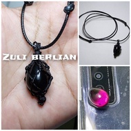 Wulung amethyst pendant necklace