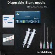 Raya Ramada COD 5pcs/50pcs 21G 22G 23G 25G 27G  Disposable Blunt needle 美容工具 used 3ml/5ml Luer Lock 
