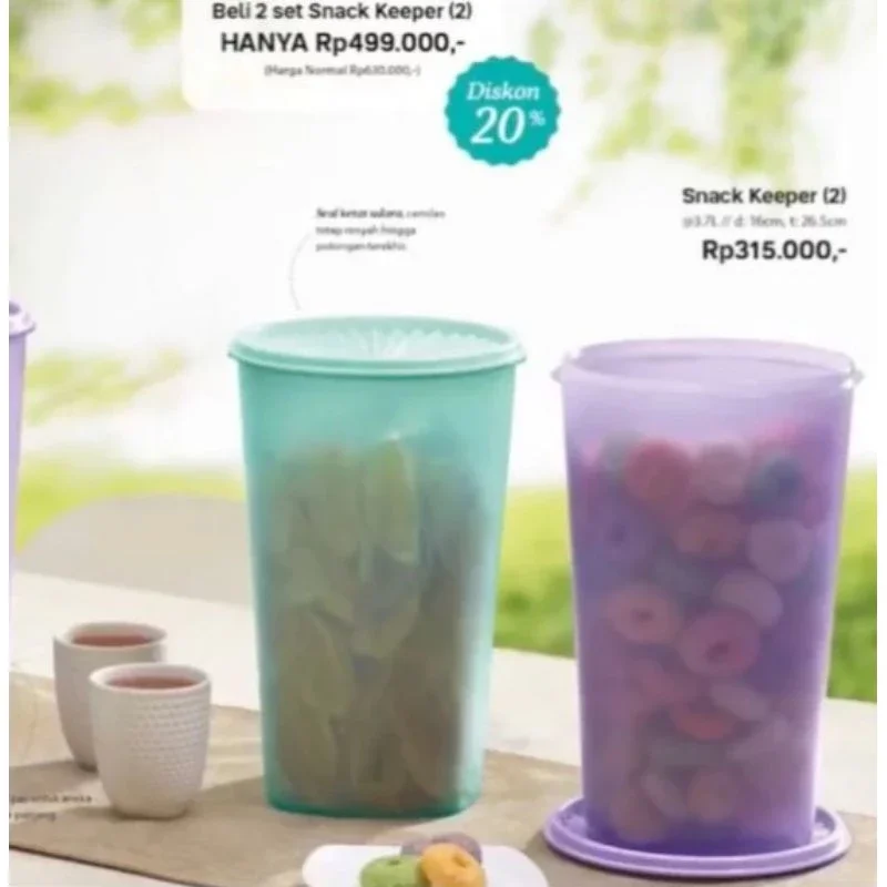 Tupperware Toples Snack Keeper (1)