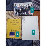 EXO Unsealed Album (Pb and CD) and Kihno Kit