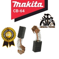 ORIGINAL CARBON BRUSH CB64 MAKITA ORIGINAL COAL BOSTEL CB 64 CHARCOAL SEPUL 12X8X5