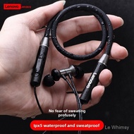 Lenovo Bluetooth Earphones HE05 Magnetic Neckband Sports Cycling In-Ear Neck Hanging Wireless Earp