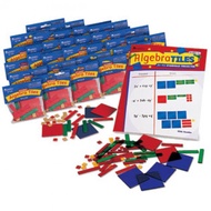 Learning Resources LER7547 Algebra Tiles Class Set - Maths Manipulative