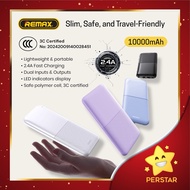 [CCC Certificate] REMAX RPP-23 Super Slim and Light Weight 10000mAh Support 2.4A Fast Charge Power B