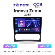 TEYES CC3 Series Toyota Innova Zenix 2023 Android Car Player 10"