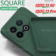 iQOO13 Pro 5G 2024 Square Liquid Silicone Casing For vivo iQOO 13 Pro 13Pro IQOO13Pro 5G V2408A Fash
