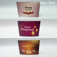 🪔🎇 Deepavali Card, Kad Hari Deepavali(print depan sahaja) Gift Card, Dewali greeting card 屠妖節賀卡