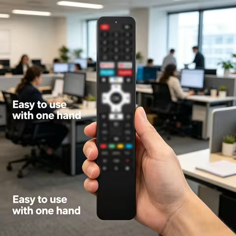 Vivax Universal Remote Control for QLED-50Q10C D800207 D800208 D800209 32LE20K 40LE20K 50UHD10K Smar