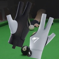 BACKSTREET4FZS Billiard Glove, Left Right Hand Three Fingers Snooker Glove,  Breathable Elastic Anti