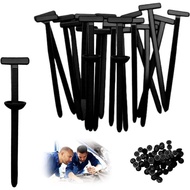 Gancu Pengikat Kabel Universal Nilon, Klip Zip Gancu Pengikat Kabel Pengikat Zip, Pemegang Pengikat 