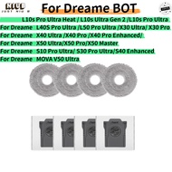 Dust Bags Mop Cloths For Dreame X30/X40/X50 Ultra S10/S30 Pro Ultra L10s Pro Ultra L40S Pro Ultra L5