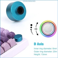 VIVI Ergonomic Metal Knob for F75 IK75 Mechanical Keyboards  Setups
