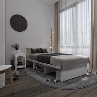 Koncept Furniture เตียง KC-PLAY รุ่น EMMI สีขาว สีโอ๊ค