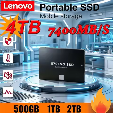 Lenovo 870 EVO 2.5 Inch 1TB 2TB 4TB Solid State Disk SSD Internal HDD Hard Drive Sata3 For Laptop Mi