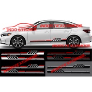 HONDA Cutting sticker for civic car, side body stripe list sticker for car latest civic sticker for 
