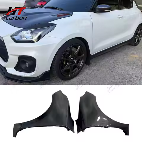 Carbon fibre/GRP mudguard vents and body kit for the 2018+ Suzuki Swift Sport ZC33S OEM-style design