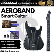 AEROBAND AeroGuitar Stringless Acoustic Electric Travel Guitar, Portable Silent Smart Guitar w/ Removable Fretboard