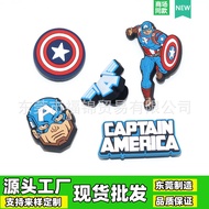 HOT Jibbitz Summer Garden Shoes with Floral Buckle - Cartoon Anime Style