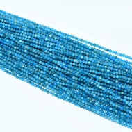 2/3/4mm Natural Gemstone Apatite Spacer Bead Loose Beads Faceted Apatite Stone Loose Beaded for Jewe