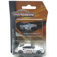 Majorette Nissan GT-R Nismo GT3-White Colour /Wheels D6CSBWL /scale 1/63 (3 inches) Package with Car