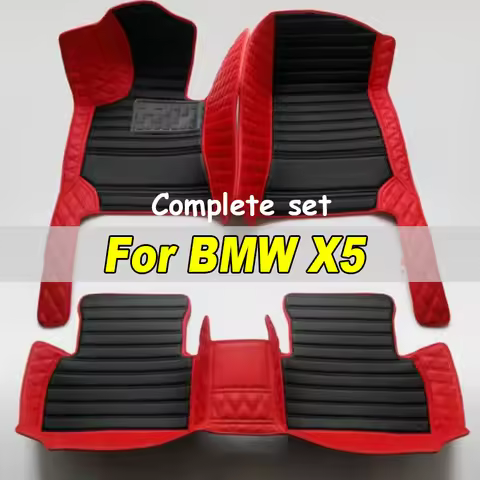 Custom Car Floor Mats For BMW X5 E53 E70 F15 G05 F85 F95 Auto Carpets Foot Coche Accessories
