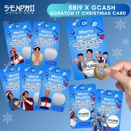 SB19 X GCASH SCRATCH IT CHRISTMAS CARD | 10PCS SET