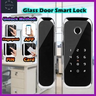Glass Door Smart Lock Password Digital Lock for Glass Door Access Card Fingerprint Smart Lock