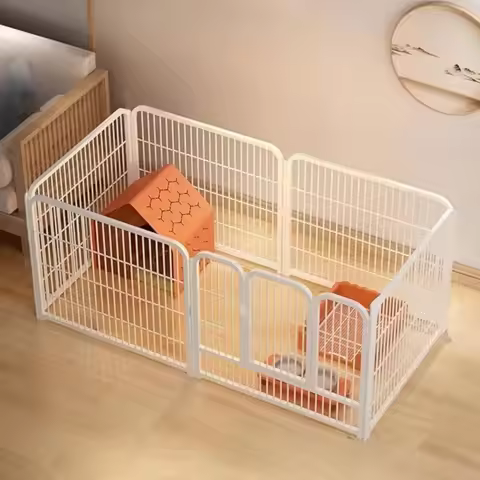 Secure & Sturdy Dog Fence Playpen: Durable Outdoor Enclosure for Small Dogs