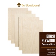 3mm Birch Plywood (A5) 210mm x 148mm