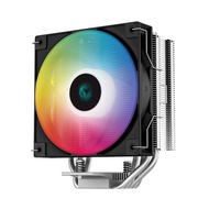 Deepcool AG400 ARGB CPU Air Cooler - 4 Copper Pipes, 120mm PWM Fan, Supports Intel LGA1700/AM5 Socke