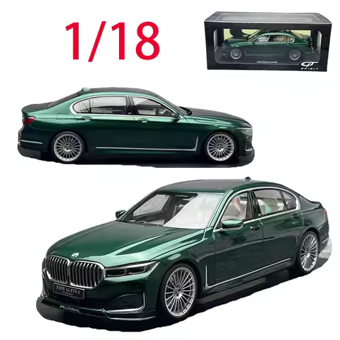 GT Spirit Diecast 1/18 Scale BMW Resin Car Model BMW 7 Series Alpina B7 LWB AWD 2022 Play Vehicles T