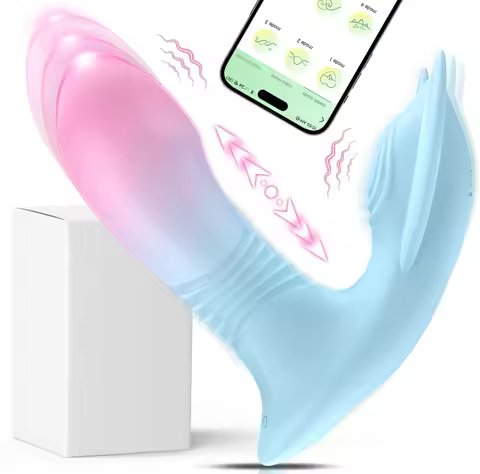 APP Bluetooth Control Vagina Vibrator Masturbation Female G-Spot Clitoris Vibrating Stimulator Weara