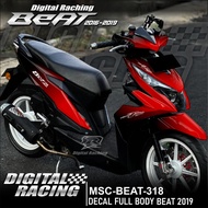 318 Decal BEAT Street Fi Esp 2016-2019 - Decal Sticker BEAT 2016 Full Body