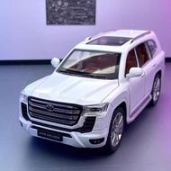 Toy Car Toyota Rand Cool Luze LC300 Car Model Simulation Children Alloy Off-Road Vehicle Model Toy C