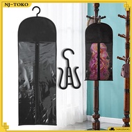 Dustproof Wig Storage Wig Organizer Bag Transparent Wig Organizer Bag