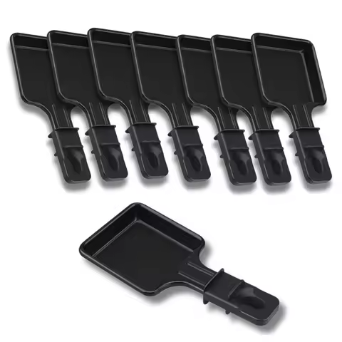 AS94-Non-Stick Raclette Pans,Mini Square Raclette,Compatible With Tefal Raclette Machine,Ergonomic D