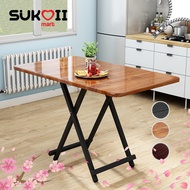 SKOI Folding Table Dining Table And Chair Household Simple Living Room Rectangular Dining Table Meja