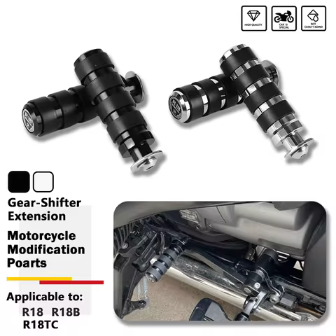 Shifter Peg & Rear Brake Lever Pin Gear-Shift Enlarger Fits For BMW R 18 Classic 100 Years R18B R18 