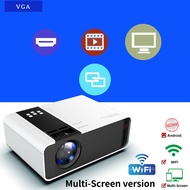6000 lumens G86 Projector FULL HD 1080P Android Mini Projector WIFI LCD A80 Protable Projector