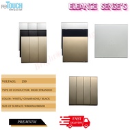 RETOUCH Elegance Sense doorbell 13A 15A 20A 1gang 2gang 3gang 4gang Multiple switch socket