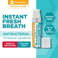 Pearlie White Breath Spray Alcohol Free Cool Mint Spray