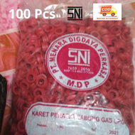 (ISI 100PCS) KARET SEAL TABUNG GAS - Sil kompor gas LPG 3kg & 12kg - Bankkids Store