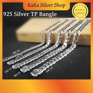 Original 925 Silver TP Bracelet Bangle For Men | Gelang Tangan TP Bangle Lelaki Perak 925 | Ready Stock
