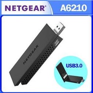 Netgear A6210 WiFi 11ac 1200M 超極速 USB3.0 無線網路卡