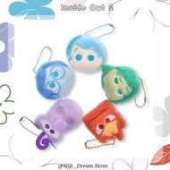 *3/31發售* 預訂 日本迪士尼 - 大頭吊飾公仔 - Inside Out 2 玩轉腦朋友2 - 阿樂 阿愁 阿驚 阿燥 阿憎