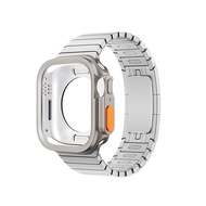 เคสป้องกัน สาย for Apple Watch Series 10 46mm 42mm สายนาฬิกาสแตนเลส Bracelet Metal Strap iWatch seri