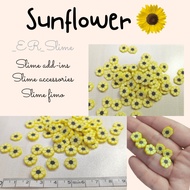 Sunflower Slime Fimo |  Accessories (5 grams/ 10 grams/ 15 grams) | Toppings | Decorations | Arts