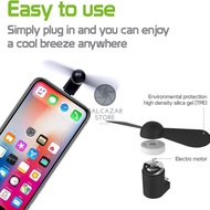 OTG Lightning Fan Iphone Usb Mini Fan Apple 5 / 6 / 7 / 8